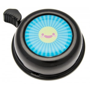 Dzwonek Liix Cutie Flores niebiesko-czarny