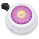 Dzwonek Liix Cutie Flores fioletowo-biały